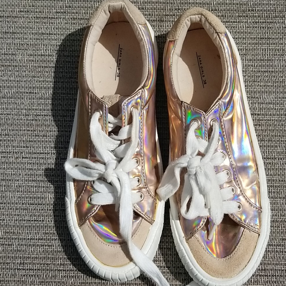 Zara Shiny Rosegold